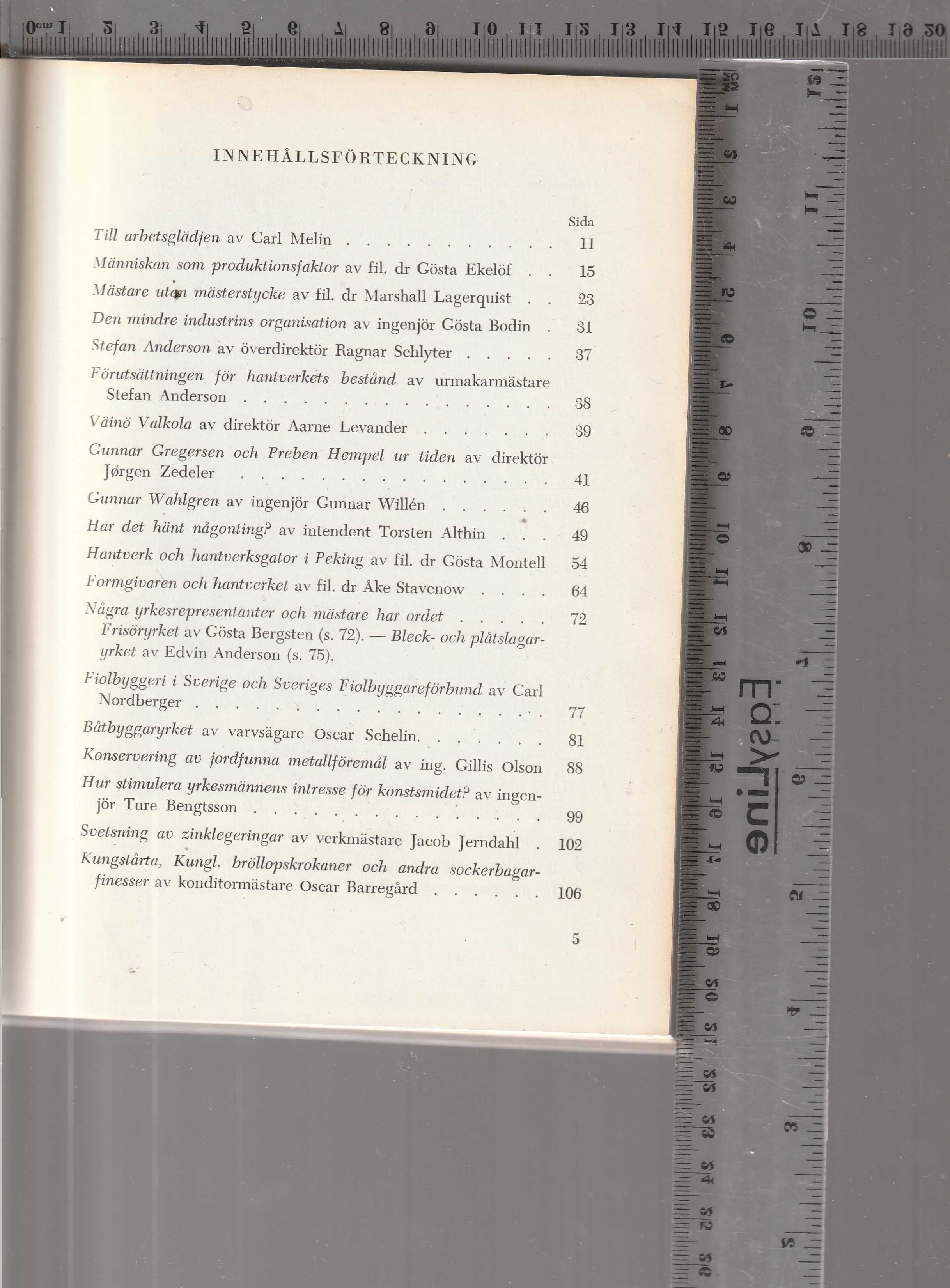 Rzemieślnictwo i kultura 1950 wyd.szwedzkie