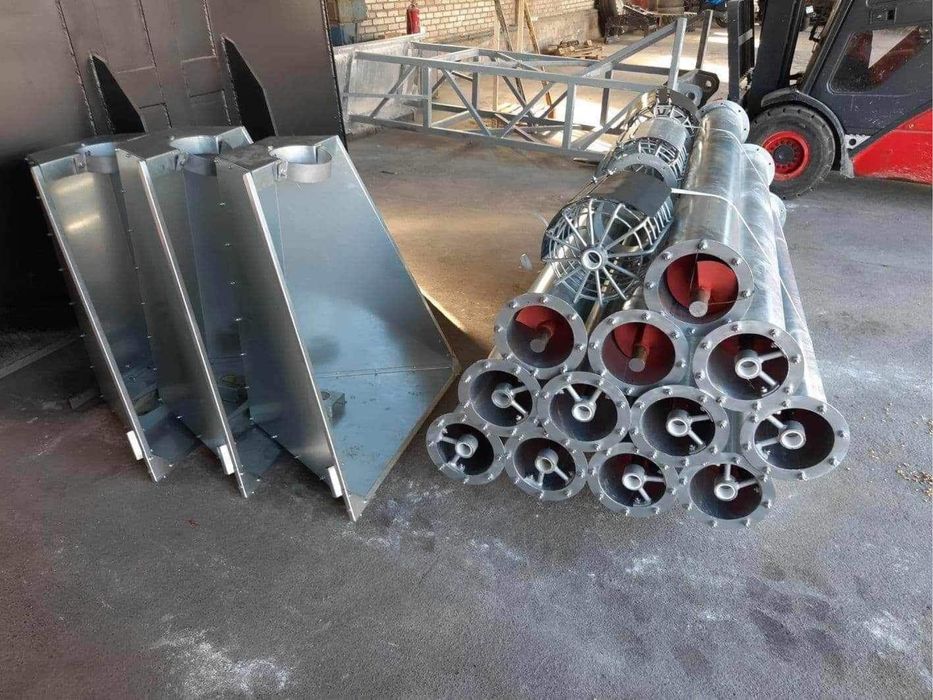 Rura bezszwowa elementy przedłużające żmijka ocynk