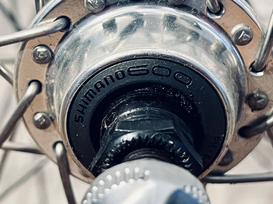 Zadbane Koła Shimano 600 Tricolor Mavic Open SUP CD 28 700c