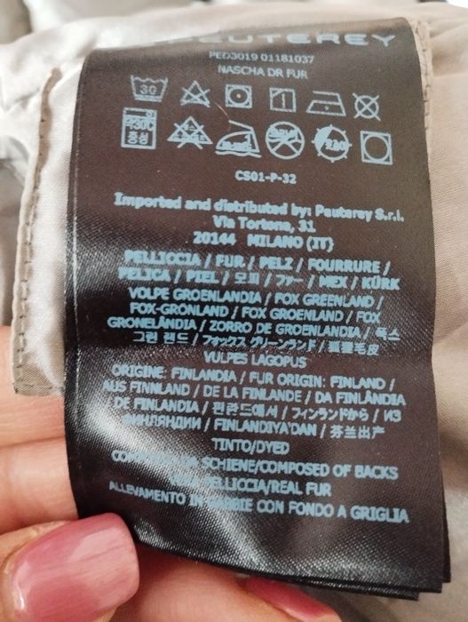 Płaszczyk puchowy Peuterey rozmiar L