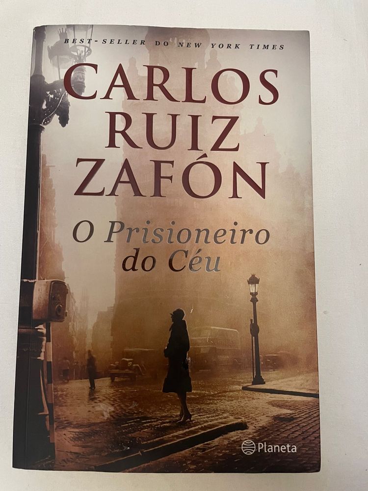 Livro “O Prisioneiro do Céu” - Carlos Ruiz Zafón