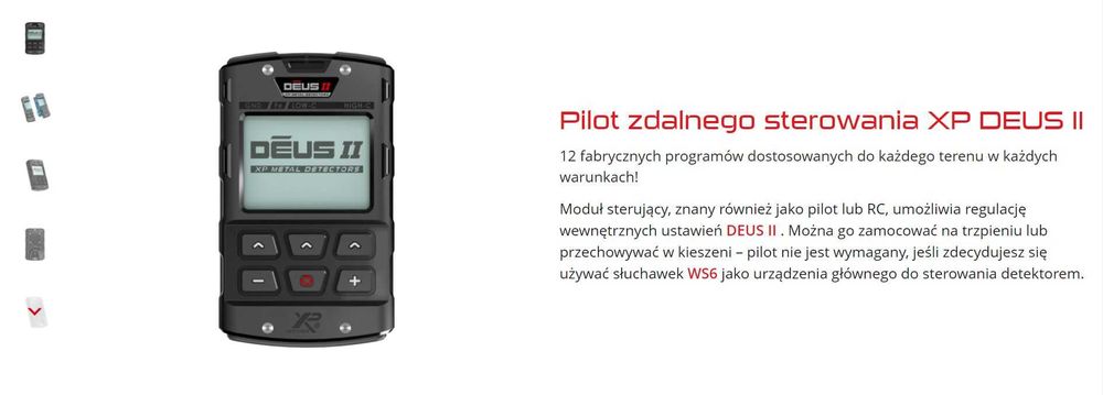 Wykrywacz metali XP Deus II 2 + cewka 9 '' FMF