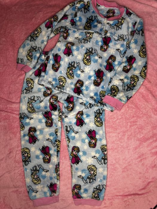 Тепла плюшева піжама «Холодне сердце»