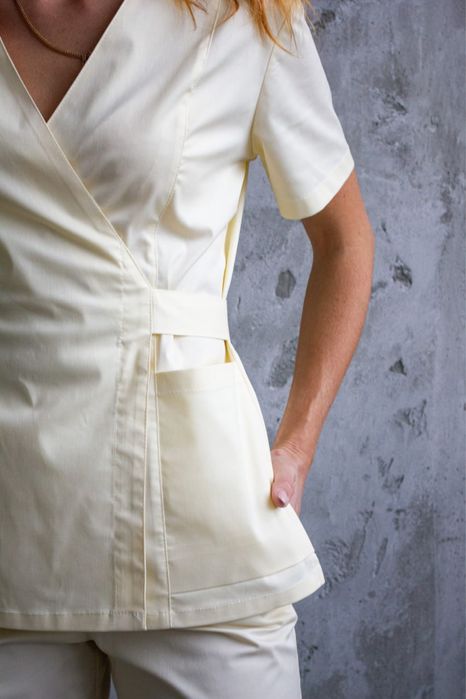 Медичний костюм ЕЛІТ СТРЕЙЧ | костюм для лікарів | розміри 42-62