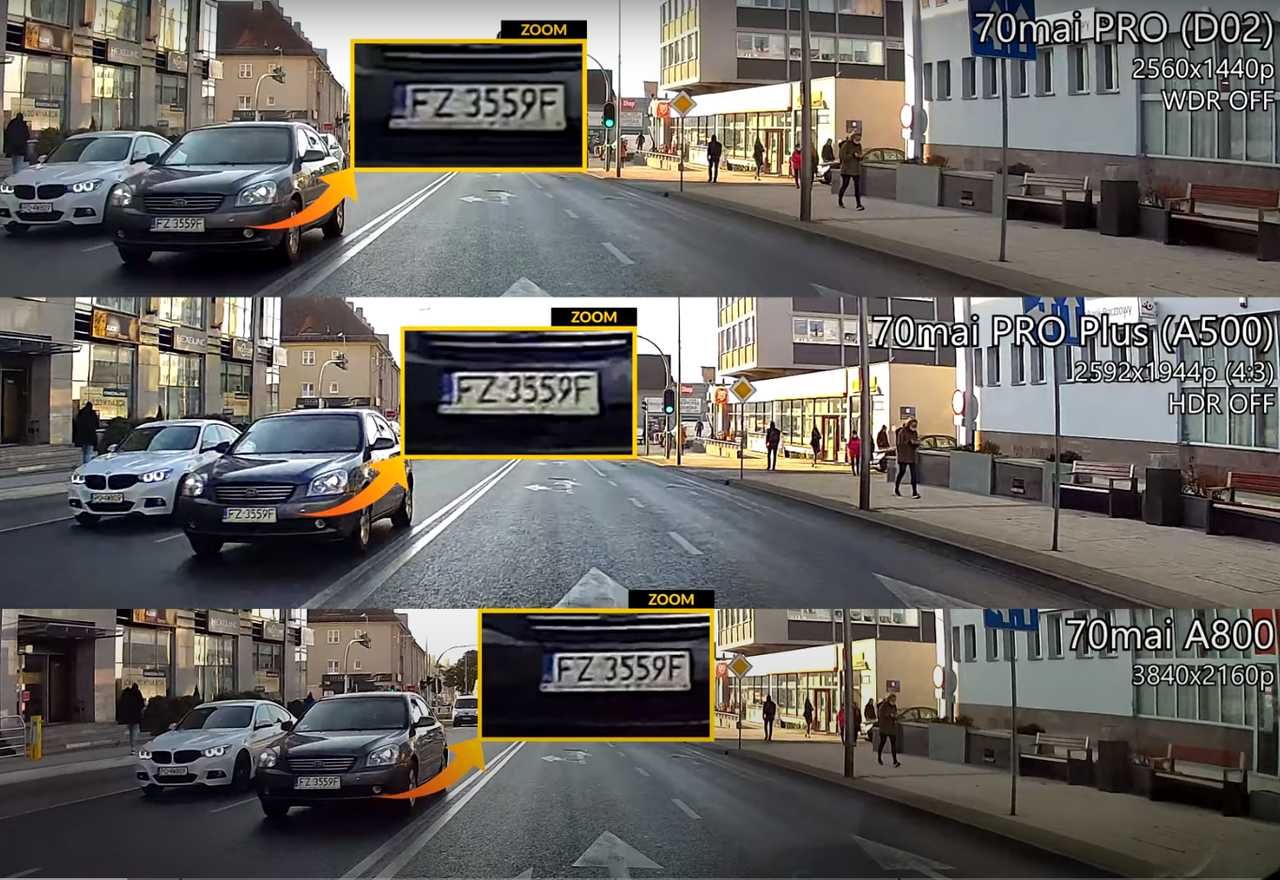 Видеорегистратор Xiaomi 70mai Dash Cam Pro+ A500S кабель парковки