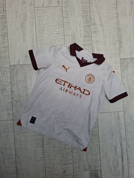 Koszulka wyjazdowa Manchester City authentic oryginalna puma 23/24