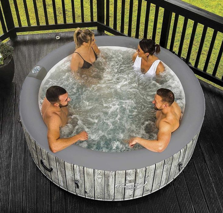 Jacuzzi dmuchane duże 6 osobowe CleverSpa Waikiki jak nowe. WIFI