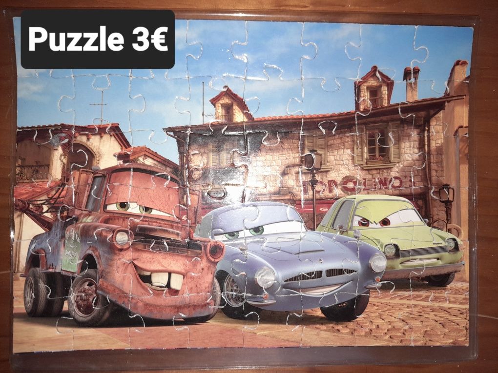 Puzzle infantil Cars