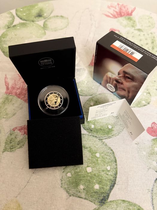 Moeda 2€ França Jacques Chirac Proof 2022