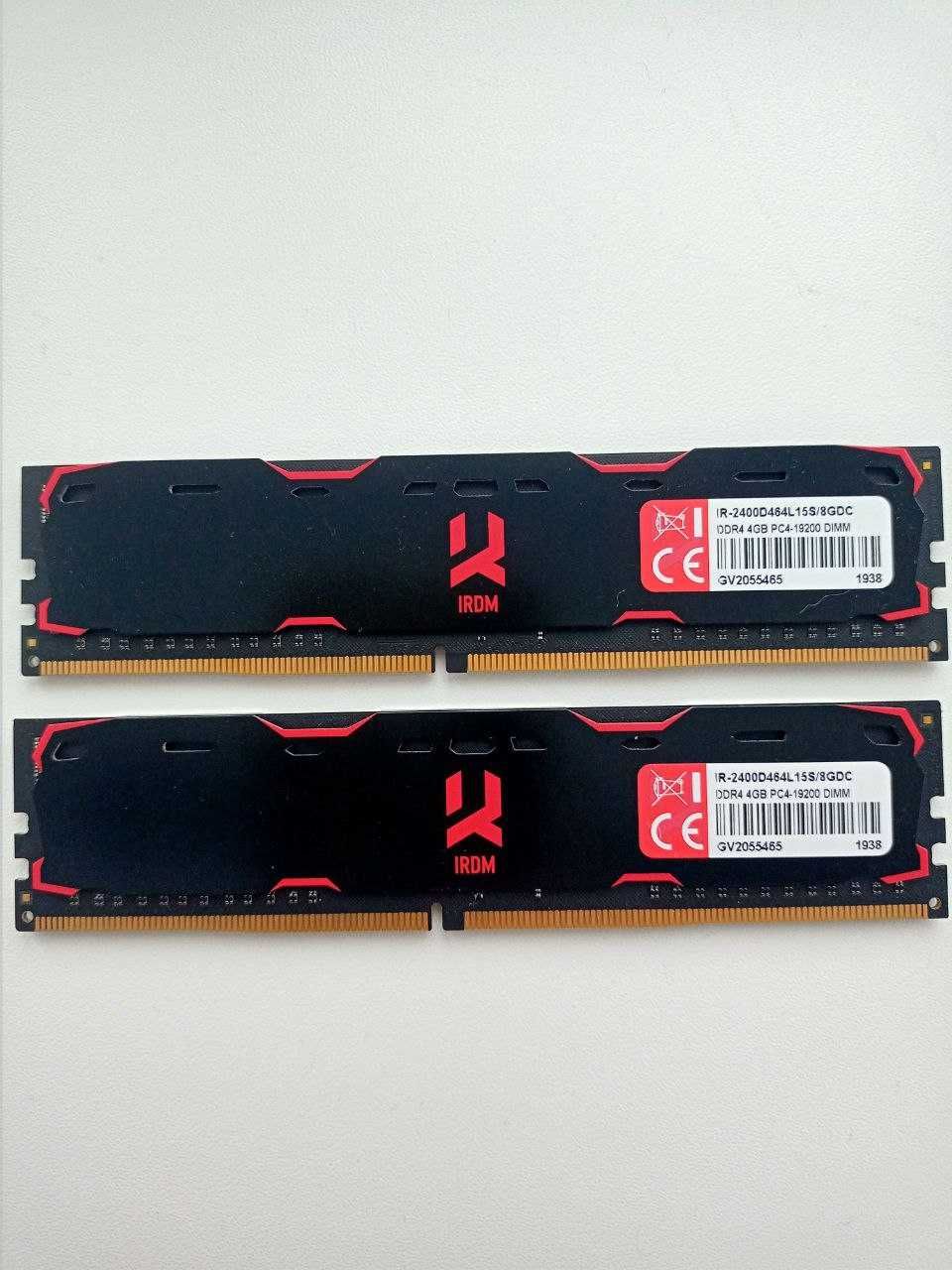 Пам'ять GOODRAM 8 GB DDR4 2400 MHz Iridium Black