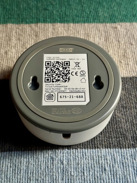 Gateway Tradfri IKEA