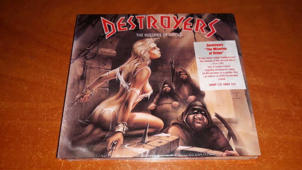 Destroyers - The Miseries Of Virtue CD Folia stos kat vader turbo ceti