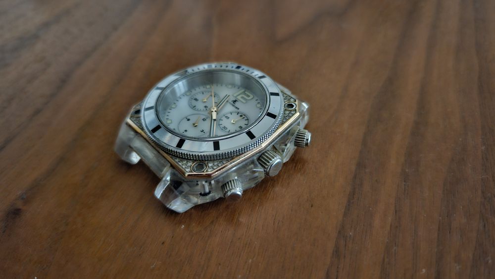 Szwajcarski Zegarek z brylantami marki Time 4 Ever-/T4E/