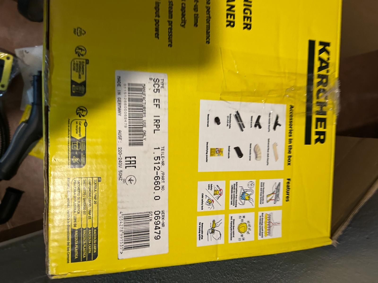 Parownica karcher sc 5 easyfix - rezerwacja