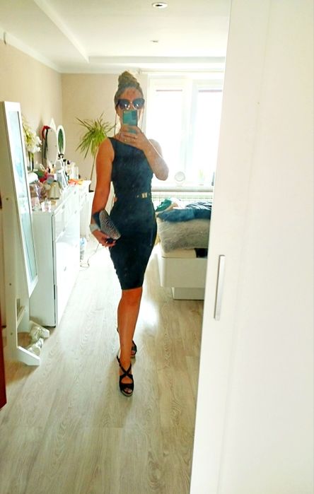 Piękna, elegancka sukienka Gucci, XS, na wyjścia