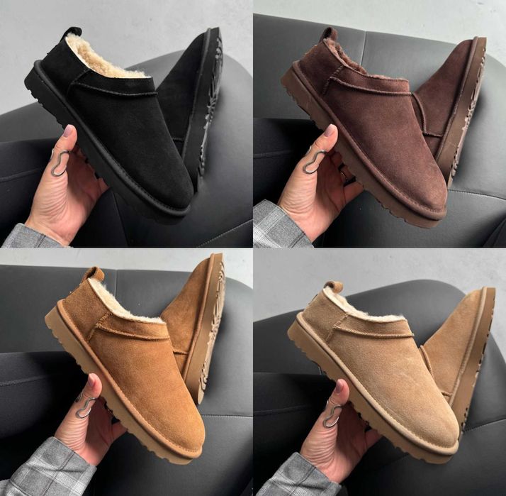 Женские тапочки UGG Classic Micro Boot 36-41 Сапоги! Натур Овчина! Хит