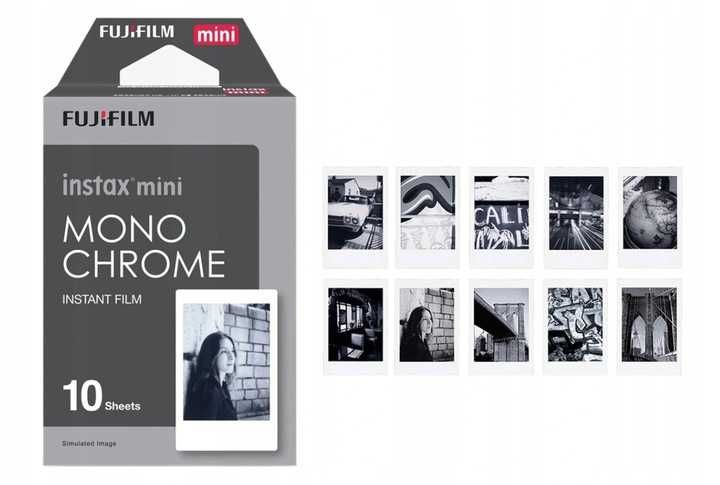 Wkłady ColorFilm Instax Mini Monochrome 10/PK