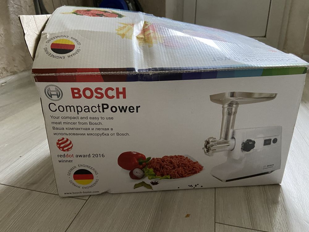 Мʼясорубка BOSCH Compact Power 1600w