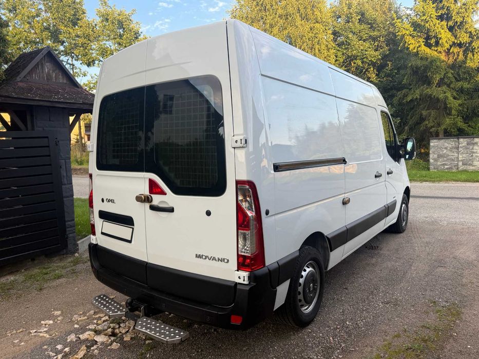 Opel Movano 2.3 CDTI 125 KM L2H2 2011r Klima, Serwis, RDW, Piękny!!