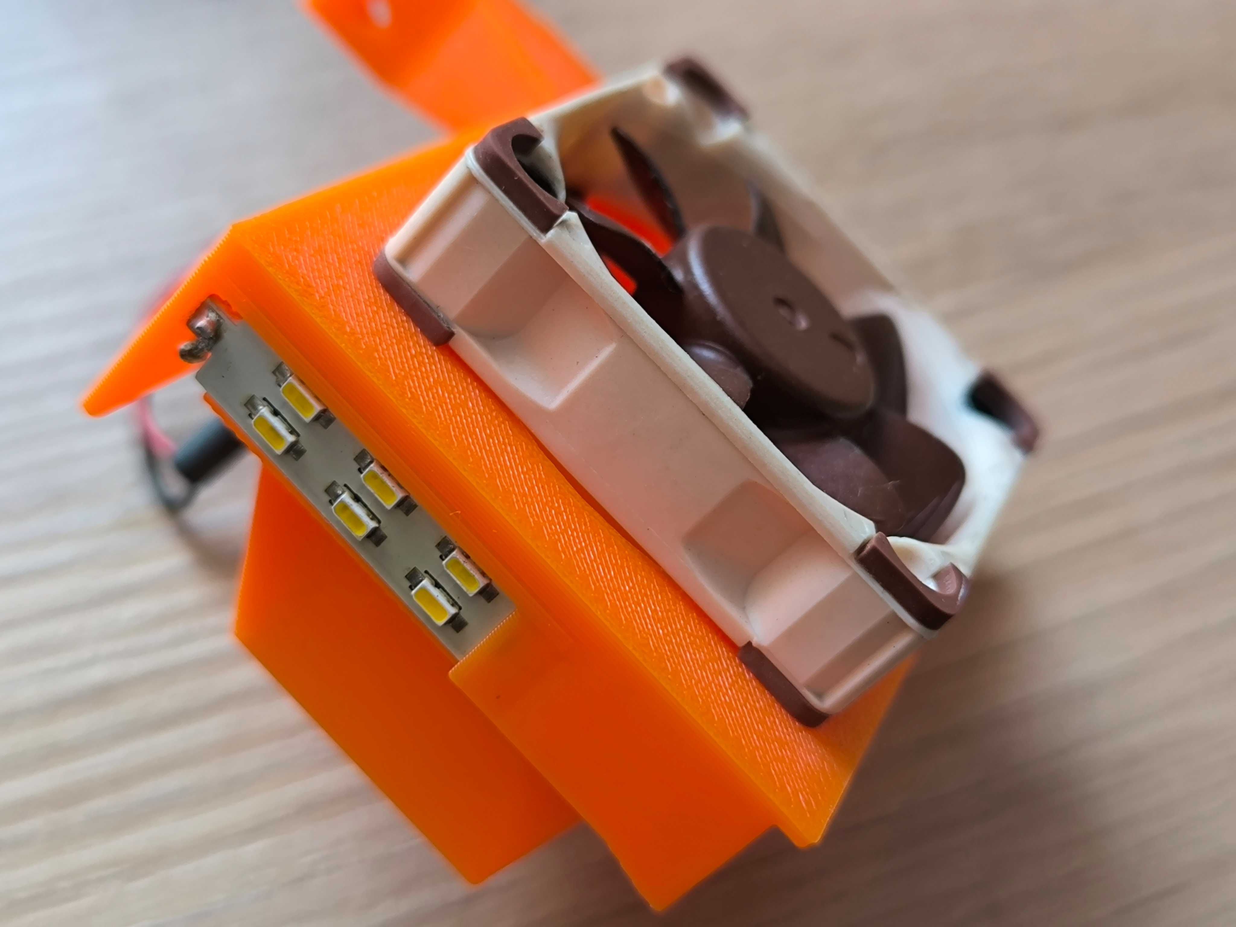 Drukarka 3D Anycubic I3 Mega, po mocnym tuningu.