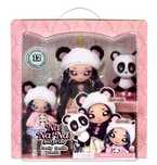Zestaw 3 lalek Na! Na! Na! Surprise MGA Na!Na!Na Family Panda rodzinka