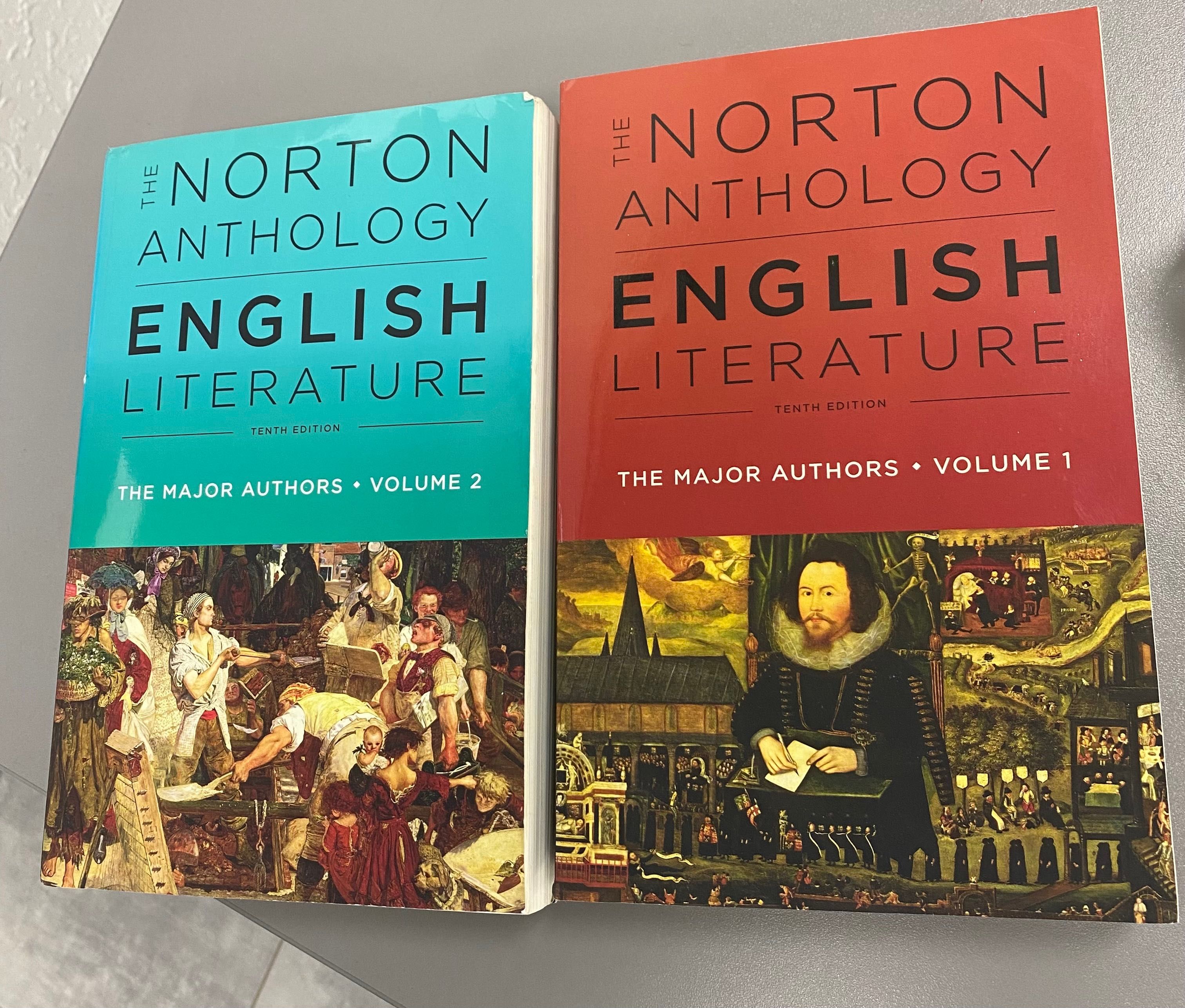 The Norton Anthology of English Literature англійською мовою книги 2шт
