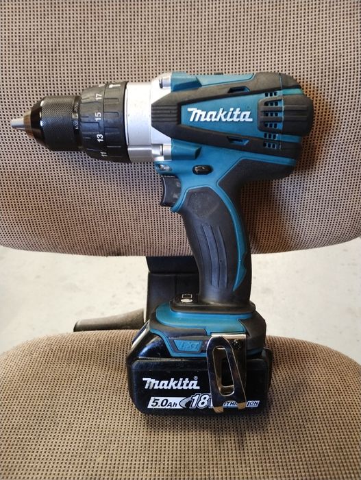 Makita wiertarko wkrętarka DHP458+AKU 5.0 JAPAN!