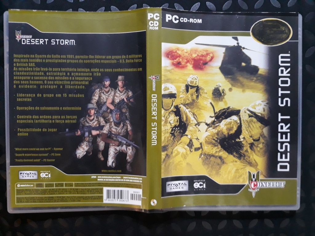 PC CD ROM- Desert Storm