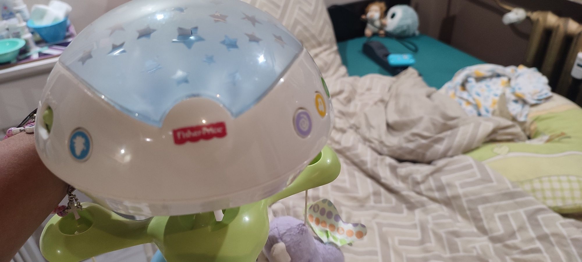 Karuzela FP misie karuzelka Fisher-Price za pieluszki