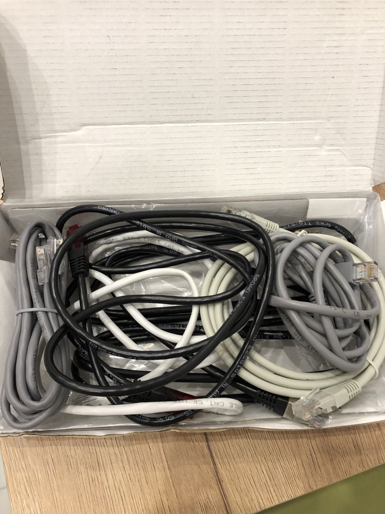 Kable ethernet 6 sztuk