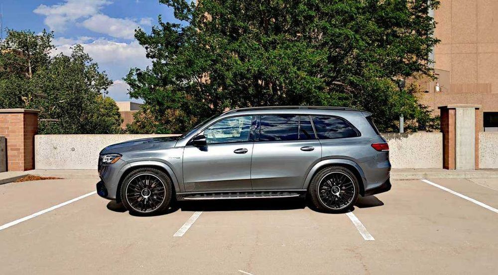 Новые разноширокие диски AMG 5*112 R22 на Mercedes Gls X167 Gle V167