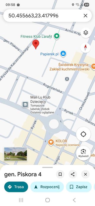 Sprzedam dom Tomaszów Lub.