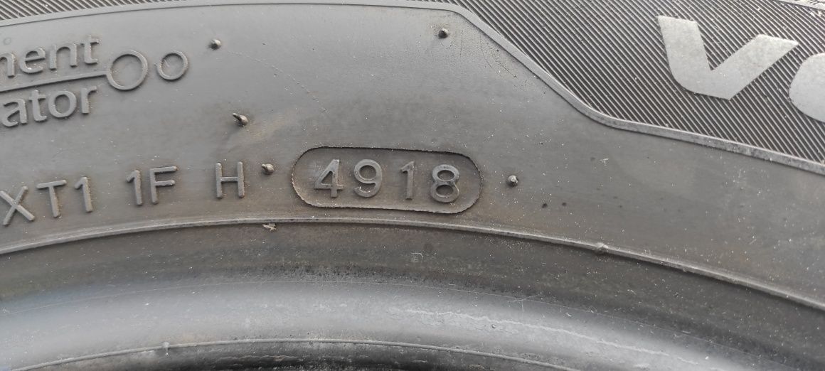 Opony letnie z 2018r 6mm 215/55/17 Hankook 7N