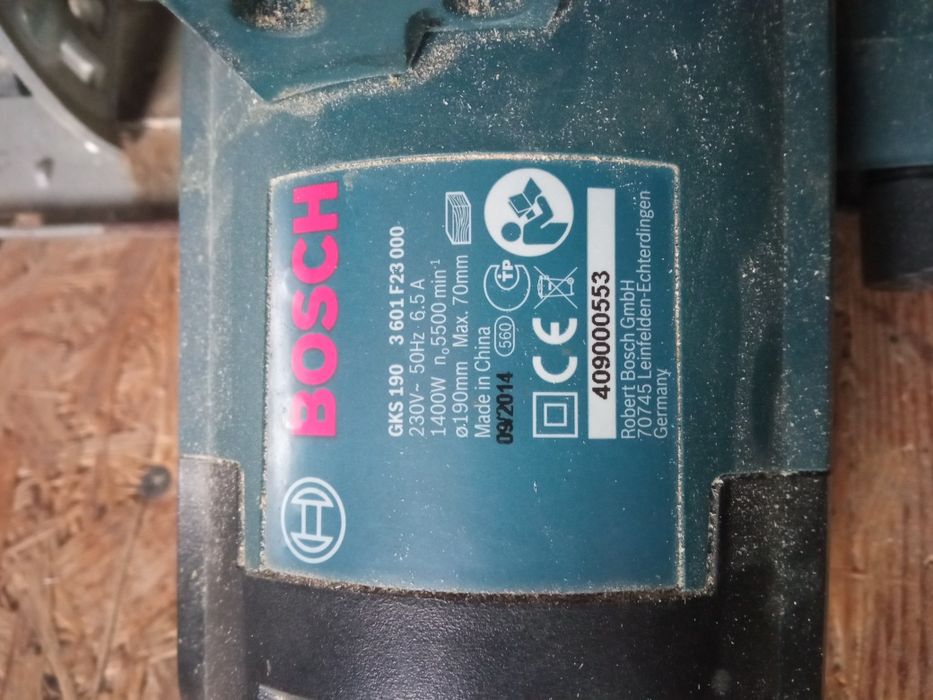 Ручна дискова пила Bosch GKS 190 Professional