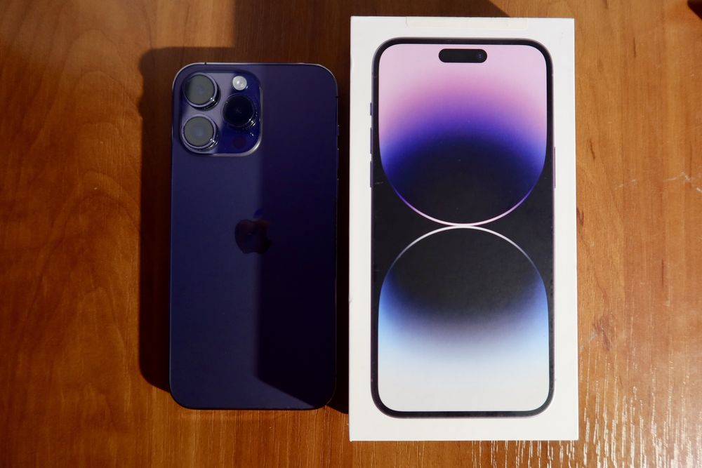 Iphone 14 pro max 128gb Deep Purple esim