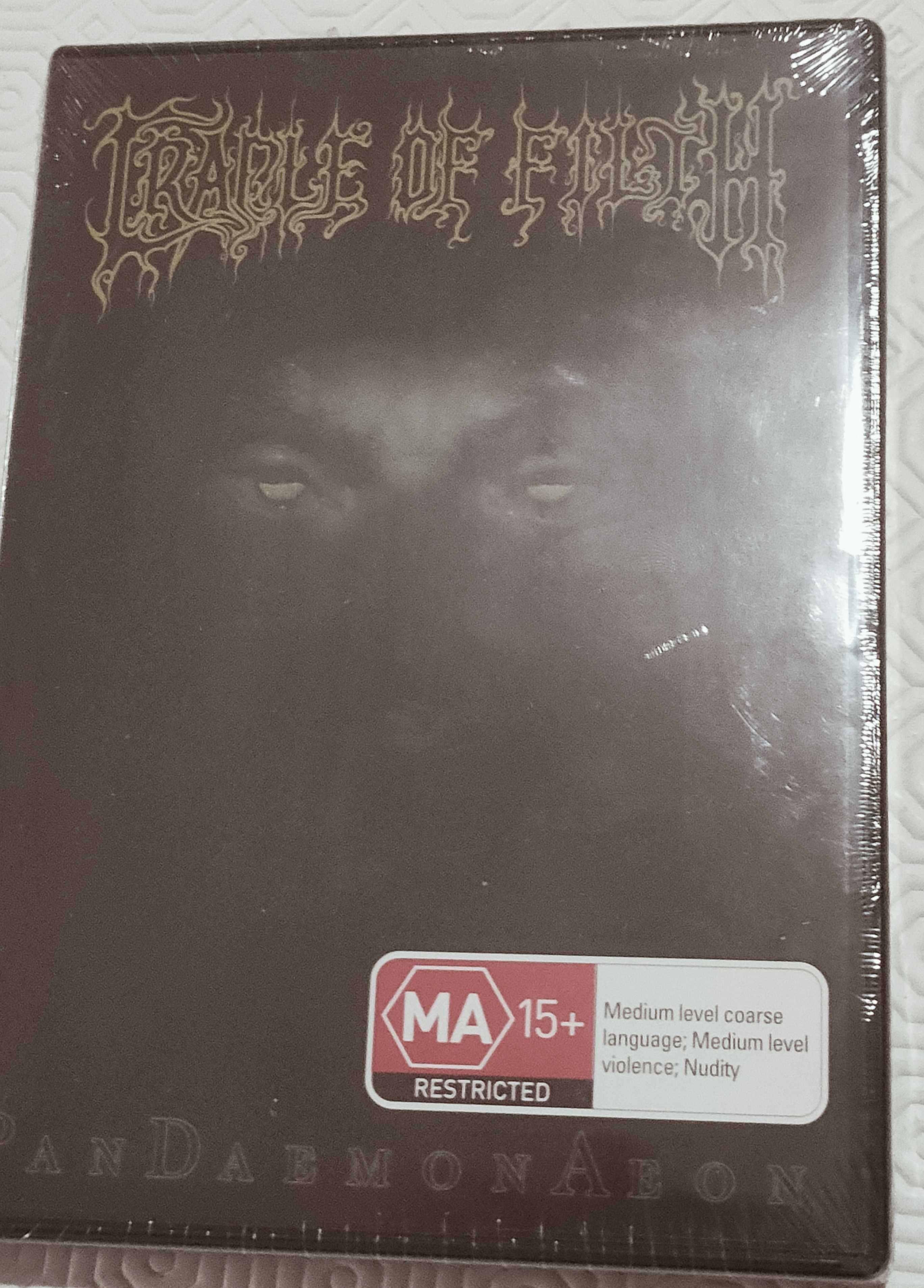 Dvd novo ainda fechado Pandaemonaeon Cradle of Filth