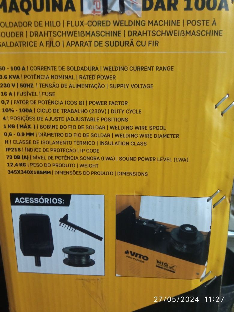 Aparelho de soldar a fio