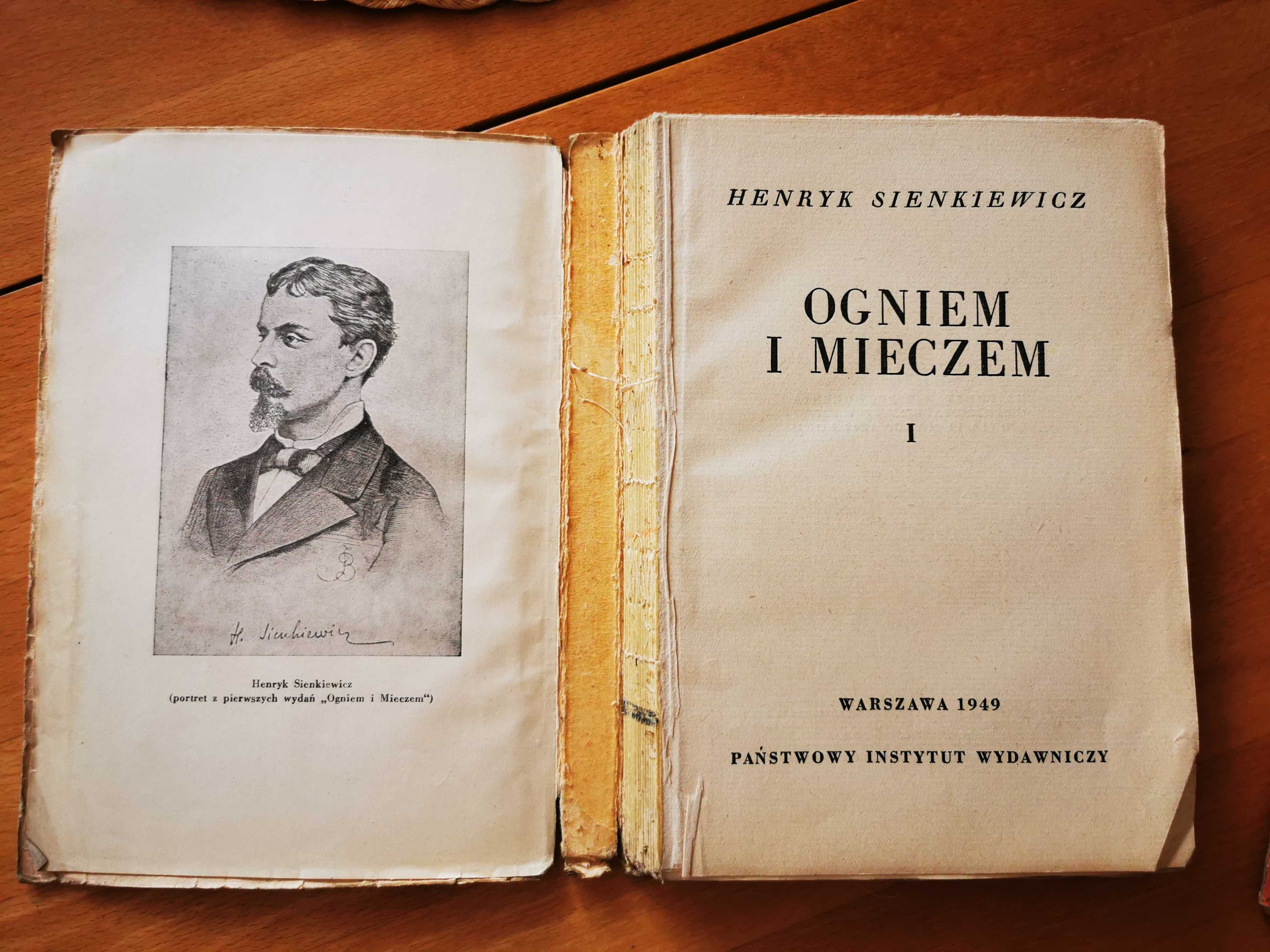 Ogniem i mieczem H. Sienkiewicz PIW 1949