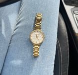 Zegarek damski Michael Kors Pyper Alloy MK złoty z cyrkoniami