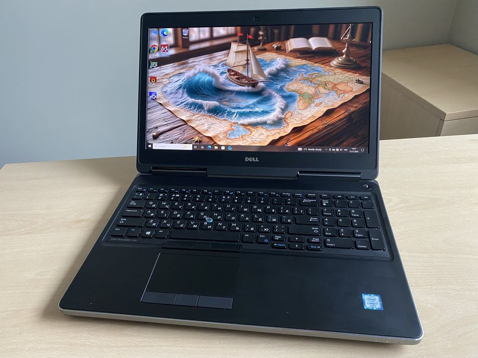ГРАФІКА 15.6" 4К•DELL Precision 7510•Core i7-6920HQ•8•256 Quadro 4Gb