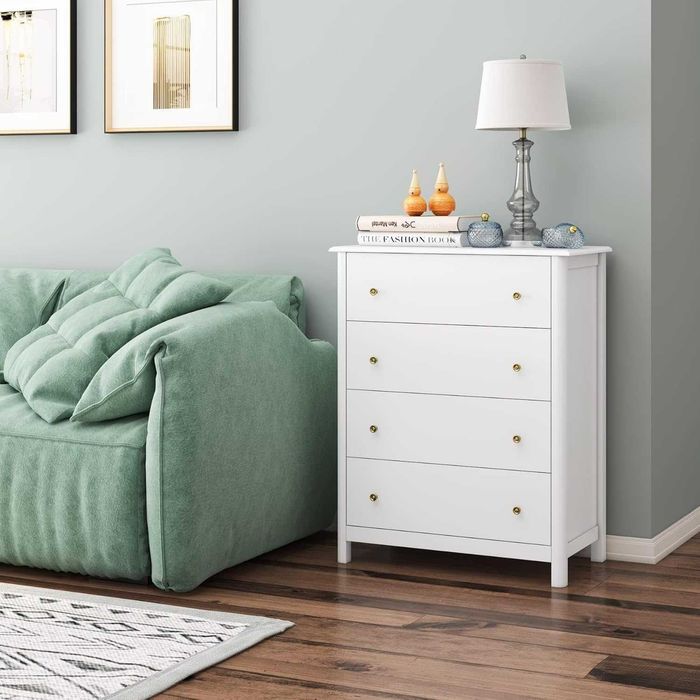 Nowa biała komoda / szuflada / kredens / szafka / półka HOCSOK !W148!