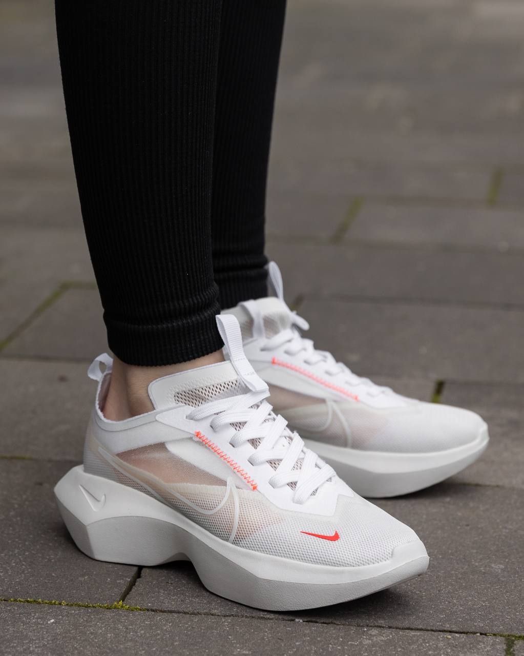 Трендові Жіночі кросівки Nike Vista Lite White Red  топ якість!