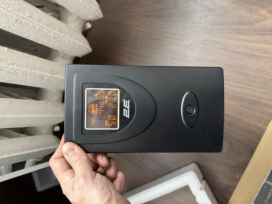 ДБЖ 2E ED2000, 2000va/1200w, led, 2xschuko (2E-ED2000)