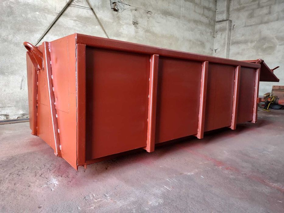 Piaskowanie, Naprawa i Malowanie Kontenerów na Śmieci i Gruz