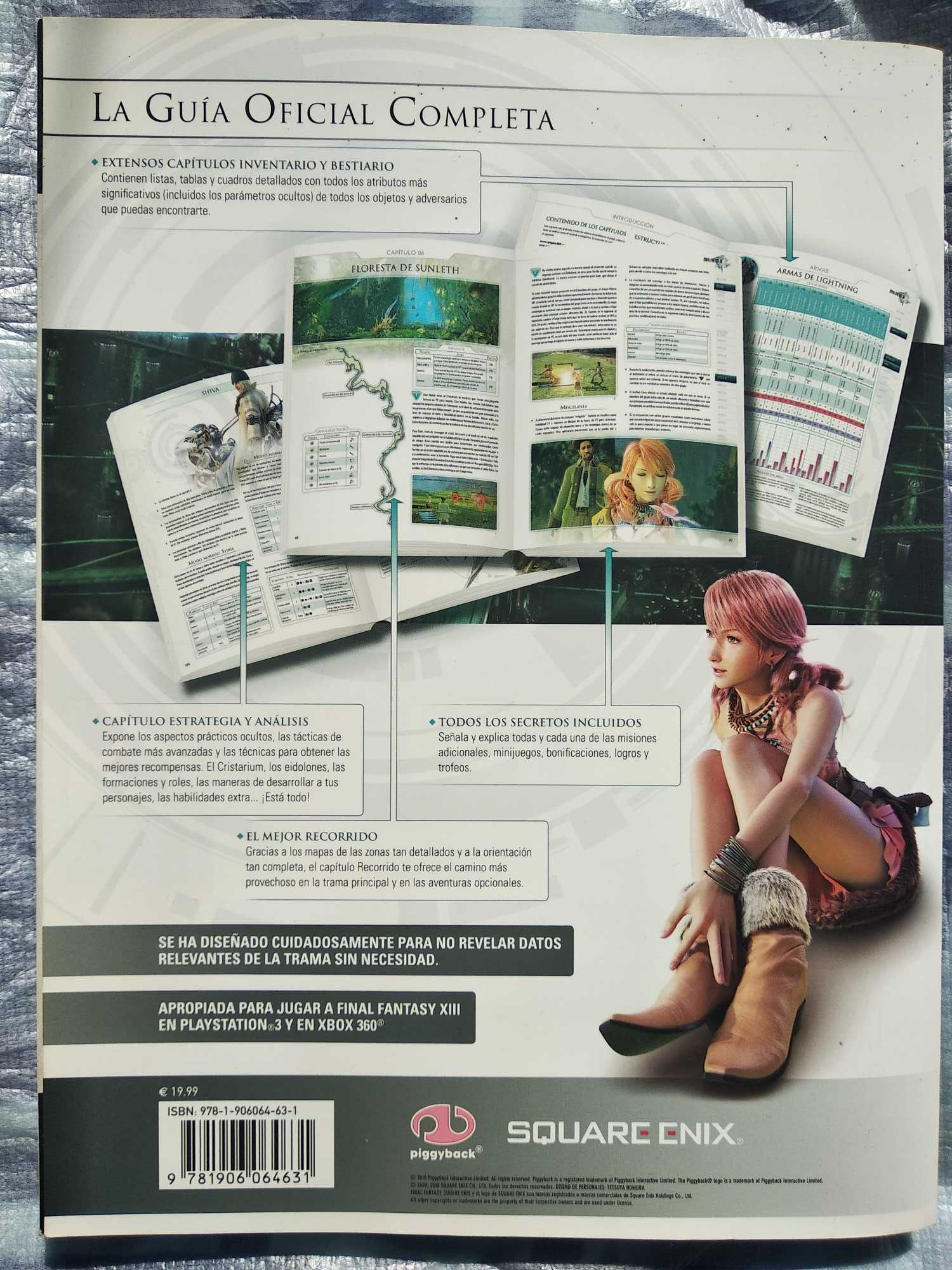 Final Fantasy 13 Collectors Edition PS3 + Guia oficial em Espanhol