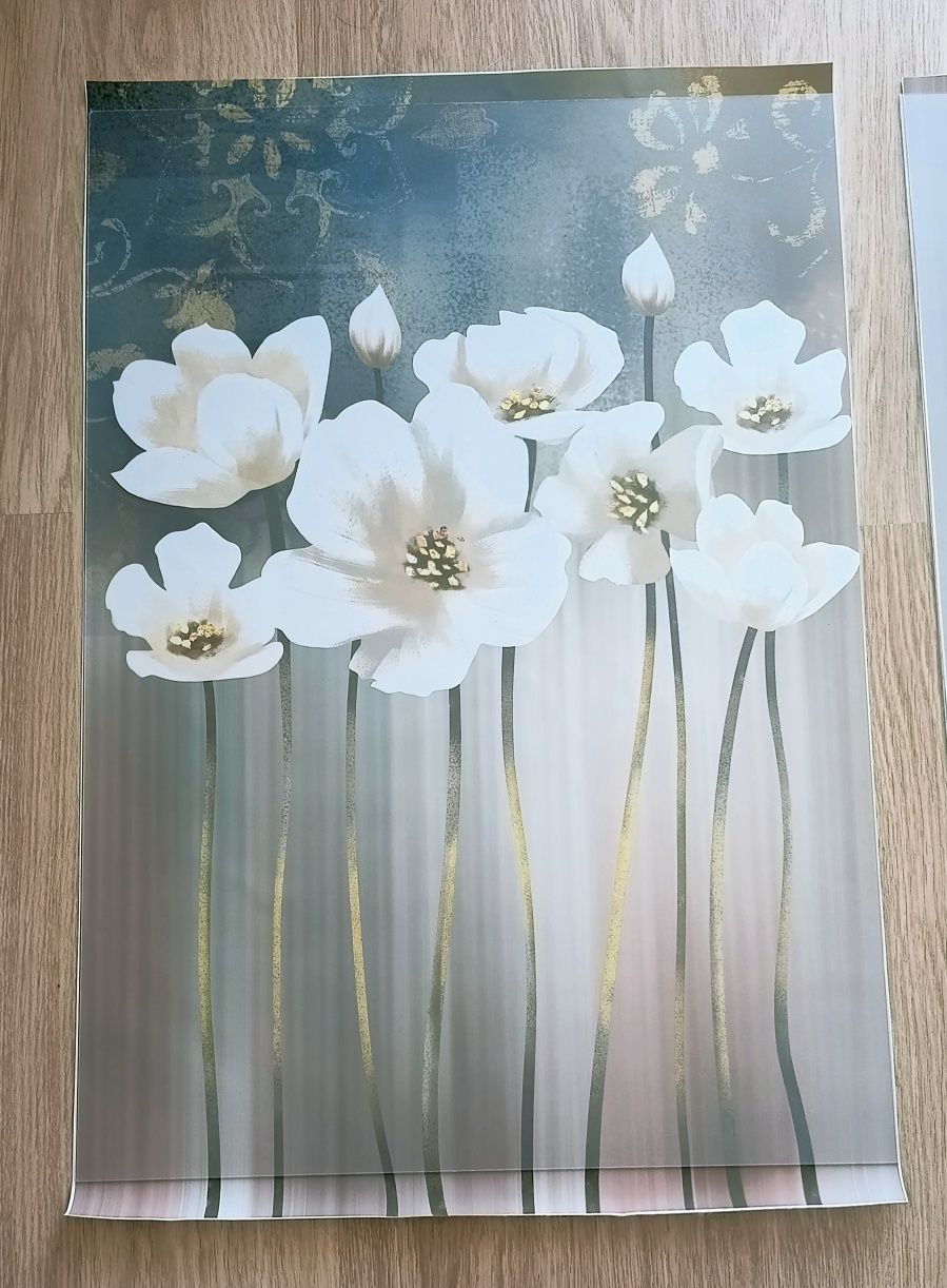 3 Plakaty - "Kwiaty" (3 szt. x 50 x 70cm)