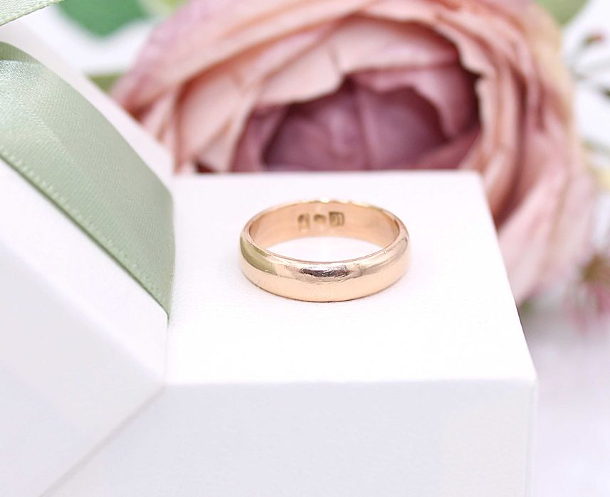 Złota obrączka p.585/4,97g