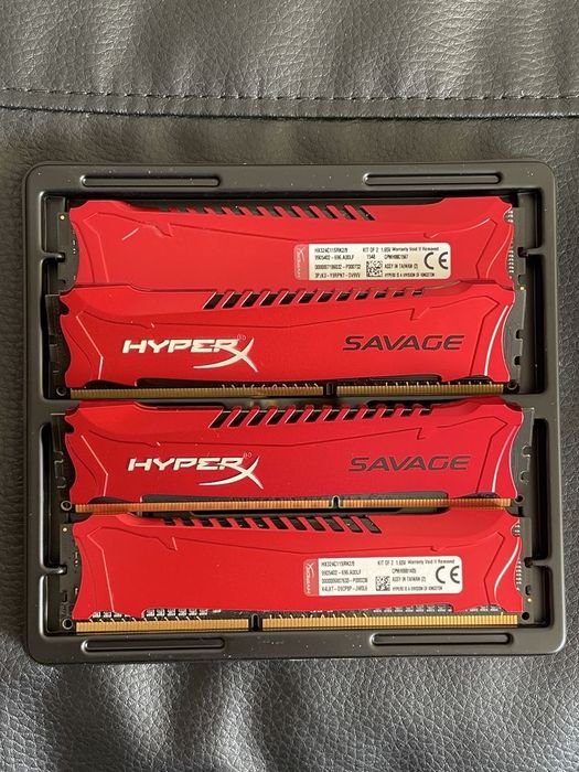 Kingston HyperX Savage DDR3 16GB 2400Mhz CL1 HX324C11SRK2/8