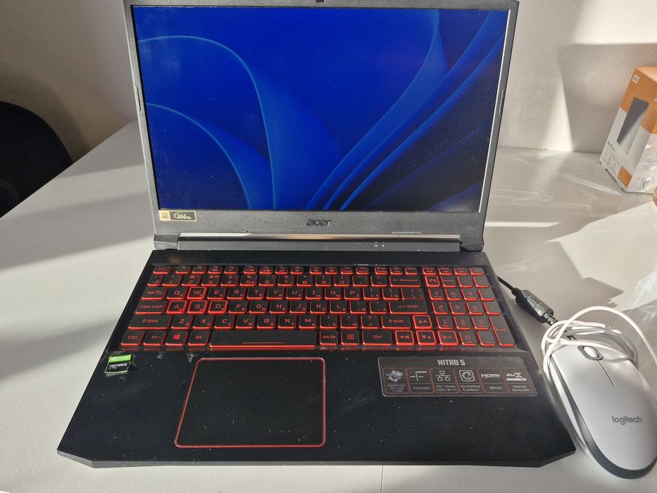 Игровой Ноутбук Aser AN515 55.б/у.