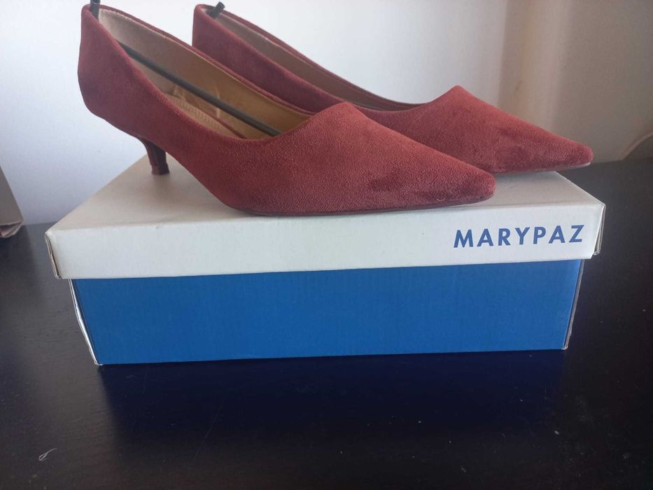 Sapato Chique MARYPAZ cor tijolo